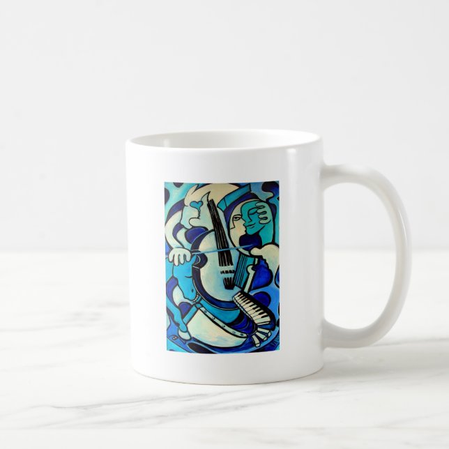 Blue Bang Coffee Mug (Right)