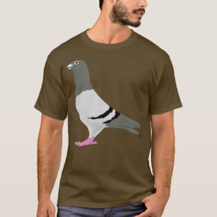 Blue Bar Homing Pigeon 2 T-Shirt
