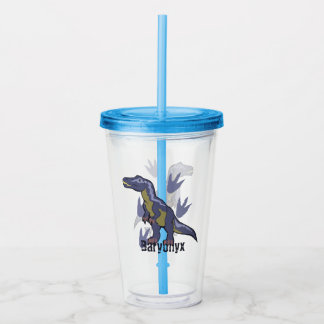 Blue Baryonyx Acrylic Tumbler