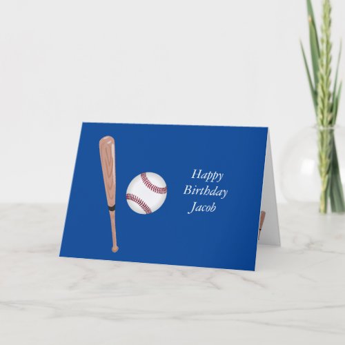 Blue Baseball Birthday