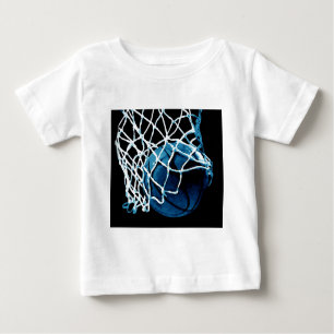 Blue Basketball Baby T-Shirt