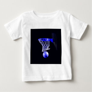 Blue Basketball Baby T-Shirt