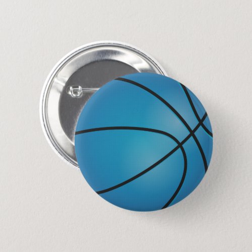 Blue Basketball Button