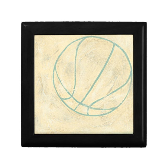 Blue Basketball by Chariklia Zarris Gift Box (Front)