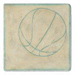 Blue Basketball by Chariklia Zarris Trivet