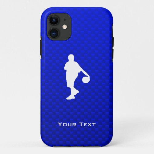 Blue Basketball iPhone 11 Case