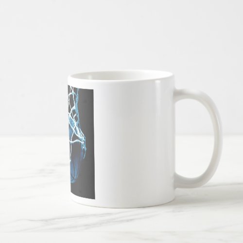 Blue Basketball Coffee Mug