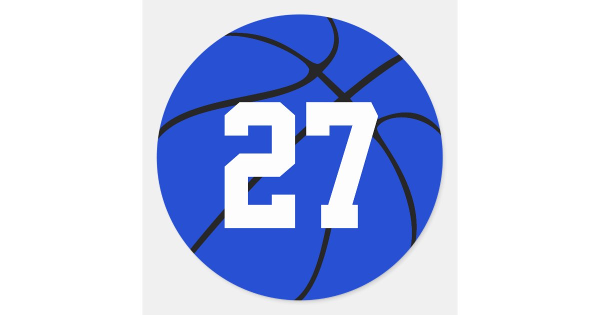 27 number jersey' Sticker