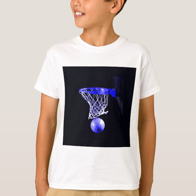 Blue Basketball T-Shirt (Front)