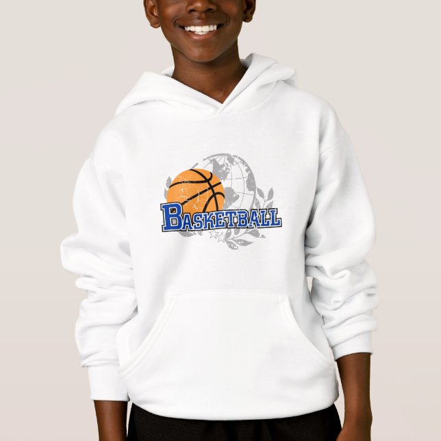 Blue Basketball T-shirts and Gifts (Front)