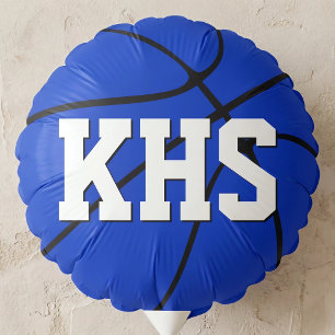 Blue Basketball Team / Player Party Custom Sports Balloon