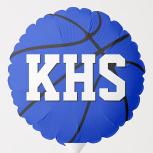Blue Basketball Team / Player Party Custom Sports Balloon