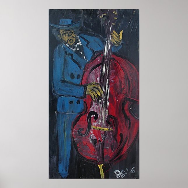 BLUE BASS POSTER (Front)