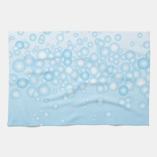 Blue Bath Bubbles Towel
