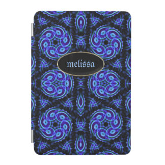 Blue Batik Celitica Pattern iPad Mini Cover