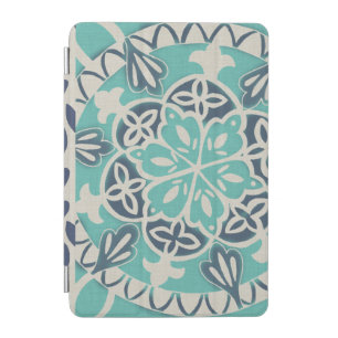 Blue Batik Tile I iPad Mini Cover
