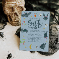 Blue Bats Batty for Baby Shower