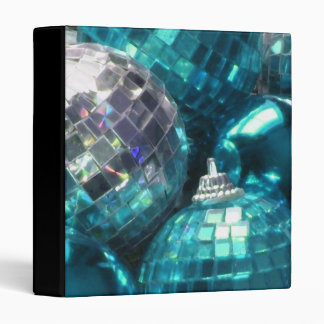 Blue Baubles binder black