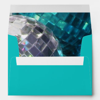 Blue Baubles envelope blue