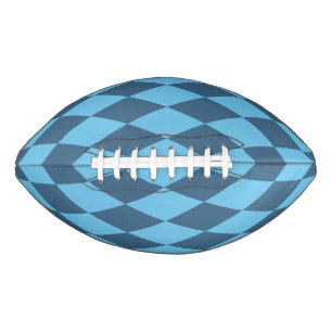 Blue Bavaria Rhombus Flag Pattern Football