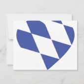 blue bavarian heart icon (Front)