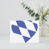 blue bavarian heart icon (Standing Front)