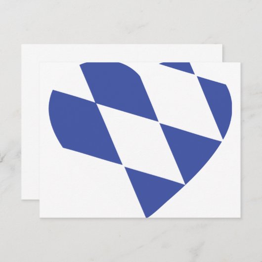 blue bavarian heart icon (Front/Back)