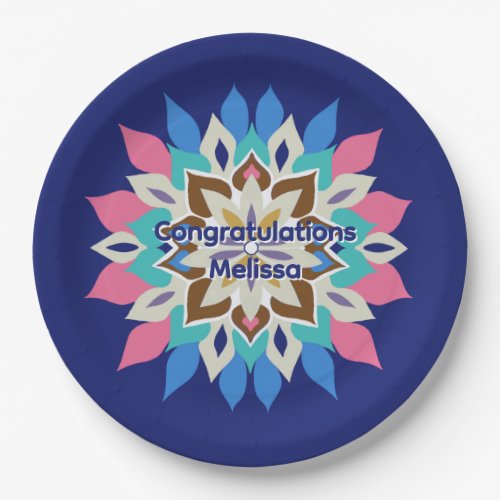 Blue Bayou 9 inch Paper Plates