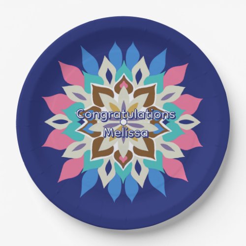 Blue Bayou 9 inch Paper Plates