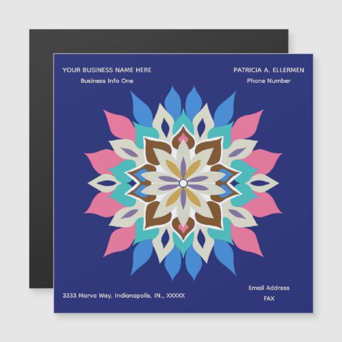 Blue Bayou Magnetic Business Card