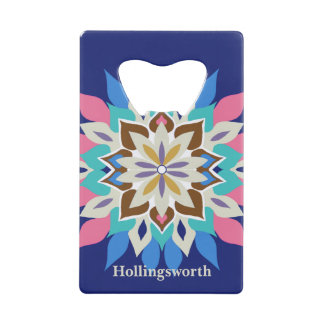 Blue Bayou Stainless Steel Rectangle Bottle Opener