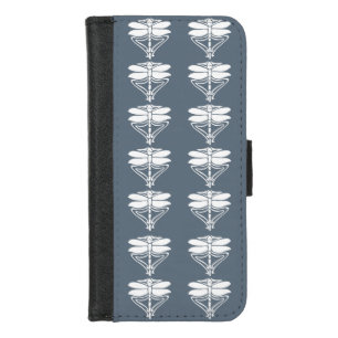 Blue Bayoux Arts and Crafts Dragonflies iPhone 8/7 Wallet Case