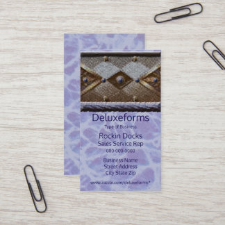 Blue Bayview Business Card