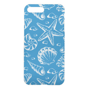 Blue Beach Pattern iPhone 8 Plus/7 Plus Case