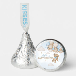 Blue Bear Balloons Baby Shower Hershey®'s Kisses®