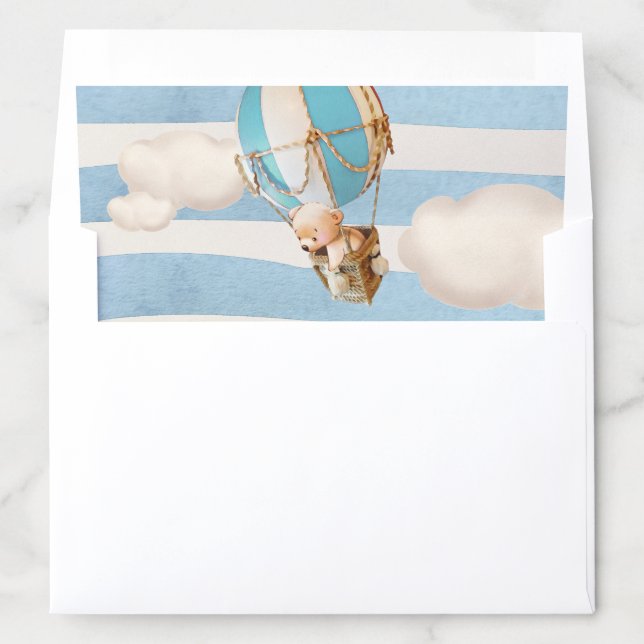 Blue Bear Hot-Air Balloon Envelope Liner (In Envelope)