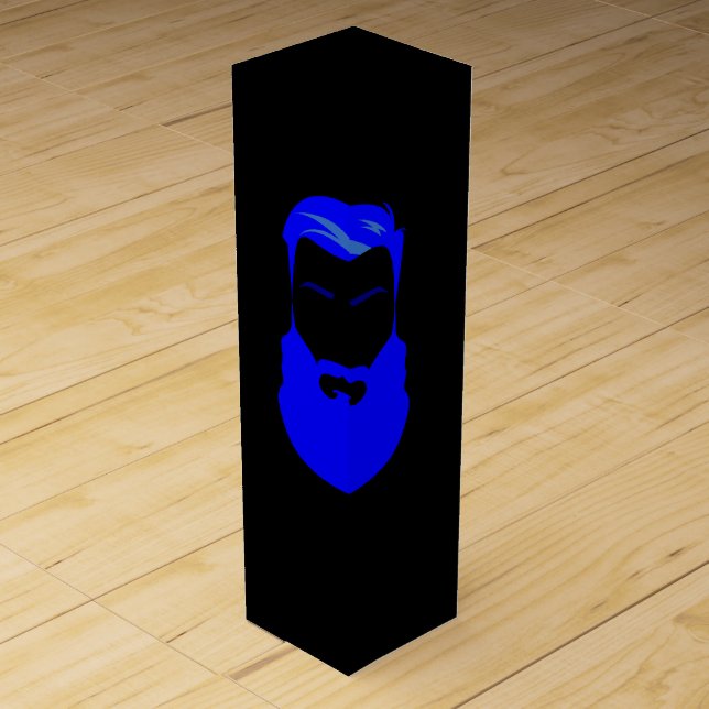 Blue Beard Wine Gift Box (Front)