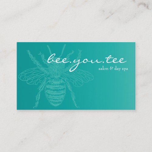 Blue Bee Bizcard Business Card