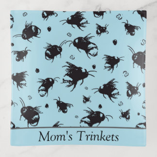 Blue Bee Custom Trinket Dish – Joyful Gift