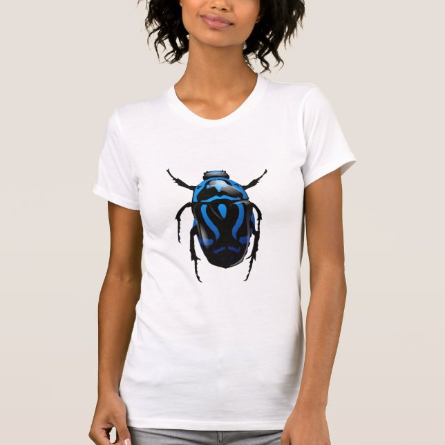 Blue Beetle Funny T-Shirt (Front)