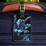 Blue Beetle Leaping Character Art Luggage Tag at Zazzle
