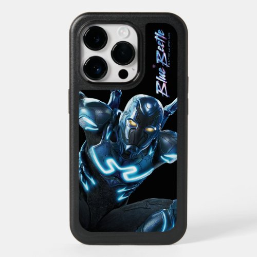 Blue Beetle Leaping Character Art OtterBox iPhone 14 Pro Case