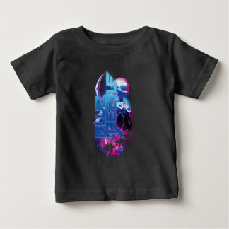 Blue Beetle Retrowave City Lights Baby T-Shirt