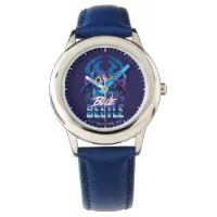 Blue Beetle Retrowave City Sunset Watch