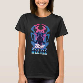 Blue Beetle Retrowave Versus Graphic T-Shirt