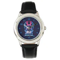 Blue Beetle Retrowave Versus Graphic Watch