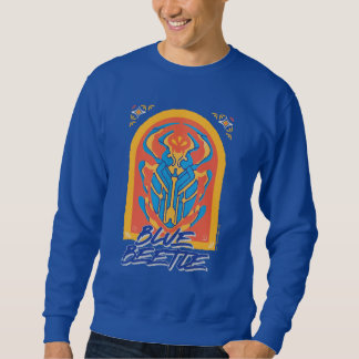 Blue Beetle Scarab Talavera Graphic Sweatshirt