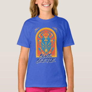 Blue Beetle Scarab Talavera Graphic T-Shirt