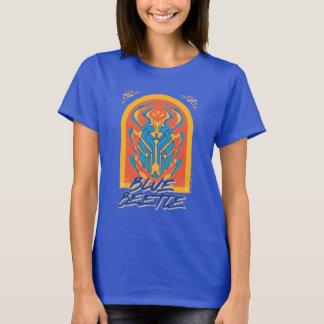 Blue Beetle Scarab Talavera Graphic T-Shirt