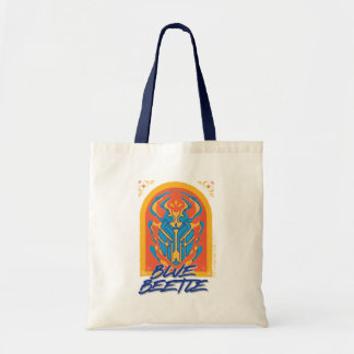 Blue Beetle Scarab Talavera Graphic Tote Bag